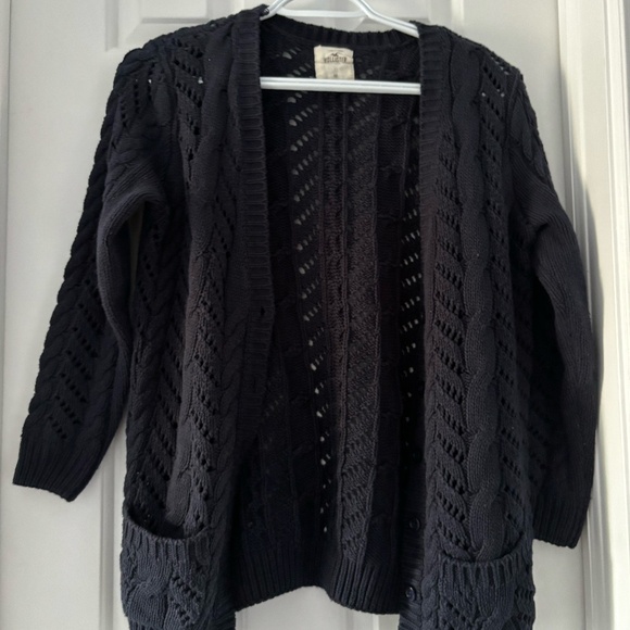 blue holster knitted cardigan - Picture 1 of 1